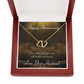HAPPY ANNIVERSARY - Luxury 10K Solid Gold Necklace with 18 Cut Diamonds