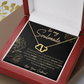 To My Soulmate -  Luxury 10K Solid Gold Necklace with 18 Cut Diamonds