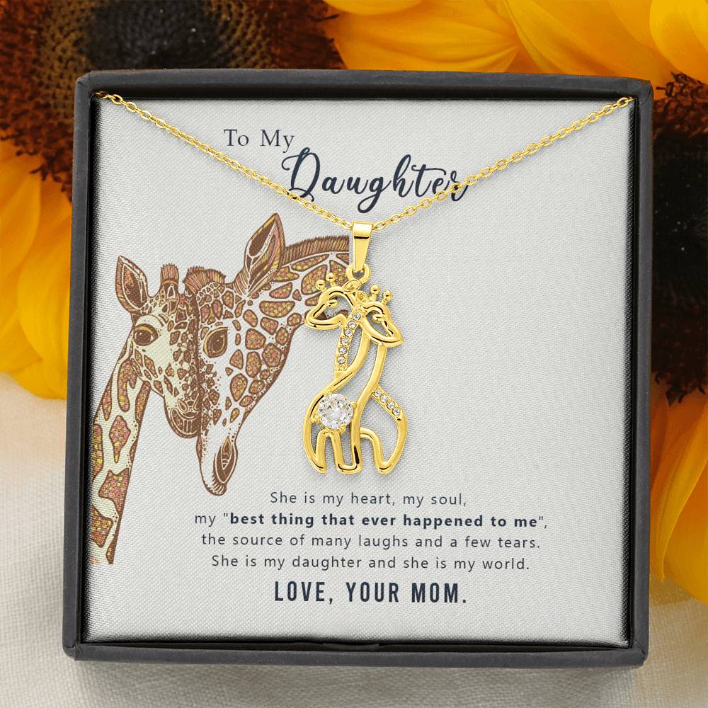 Surpriceme.com Jewelry For Daughter - She Is My Heart Necklace