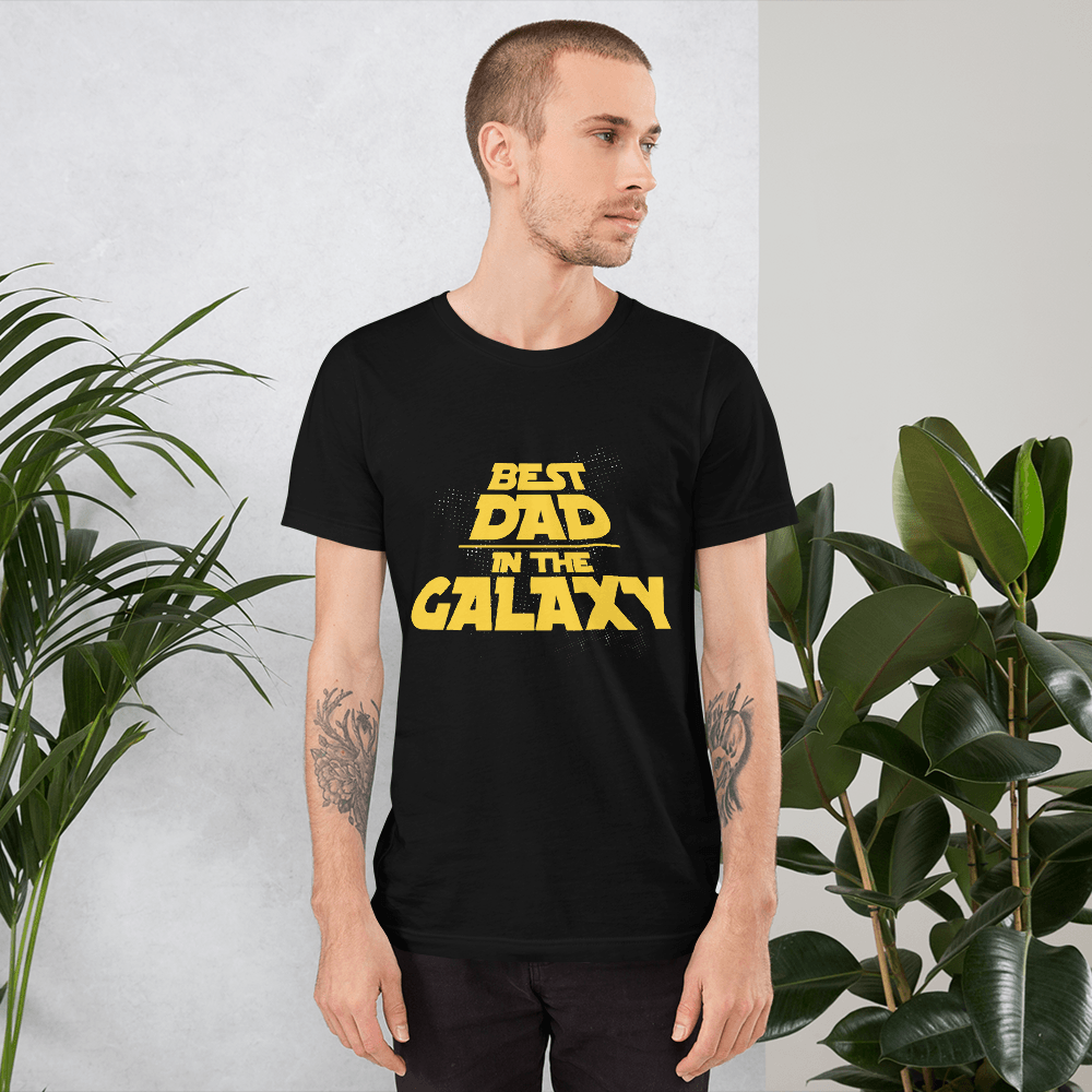Best Dad in the Galaxy T-Shirt - Surpriceme.com