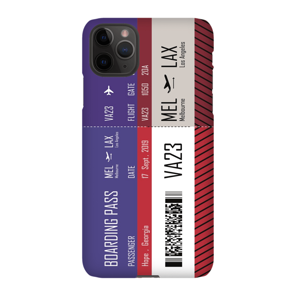 Custom Boarding Pass - Phone Case - Surpriceme.com