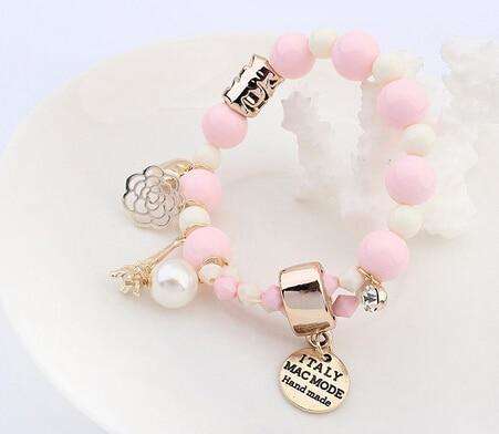 Luxury Handmade Beads Bracelet With Charms - Surpriceme.com