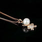 Luxury Pearl Bear Pendant Necklace - Surpriceme.com